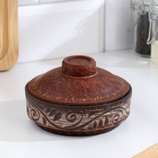 Angob baking dish 0.3 l., 8x12x12 cm