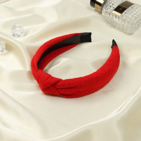 Hair rim "Rachel" 2.5 cm, red