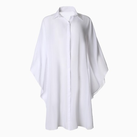 Tuniki beach female, white color, size 48-8