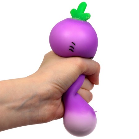 Antistress toy - carrot grove, with paste, set 4 pcs, color mix-2
