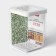 Container for bulk products "Step", 1 l, 10 × 10 × 14 cm, white color