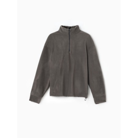 Women's costume (anorax and trousers) minku: Fleece Soft, graphite color, pr 42-6