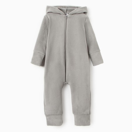 Combine Children's Minaku: Fleece Soft, Gray color, height 110 cm