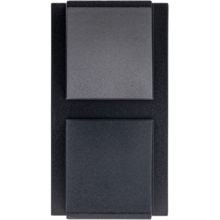 Lamp wall cover Duwi Nuovo 180x65x140mm plastic 4200K IP 54 Black 2 rays 990522-3