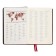 Diary Leduced A5+, 176 Parliament sheets, solid artificial leather cover, green