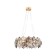 Crystal chandelier with Ambrella Light, Traditional, TR5186, E14, Color Gold