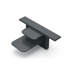A plug for track tire pipelines GAUSS, black color