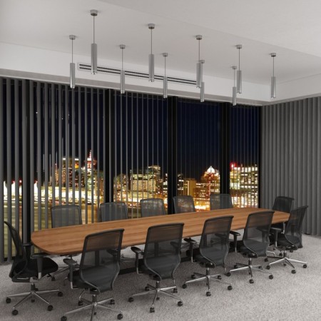 Suspended accent Elektrostandard, Topper LED 12 W, 90x90x300 mm, IP20, chrome matte-2