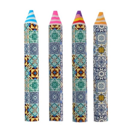 Figure eraser "Pencil. Patterns", mix