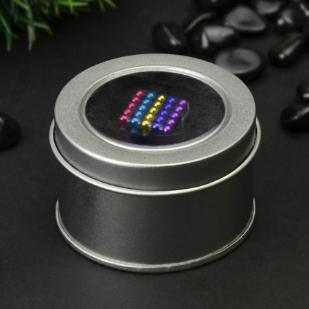 Antistress Magnet "Neokub" 125 balls d = 0.5 cm mix-1