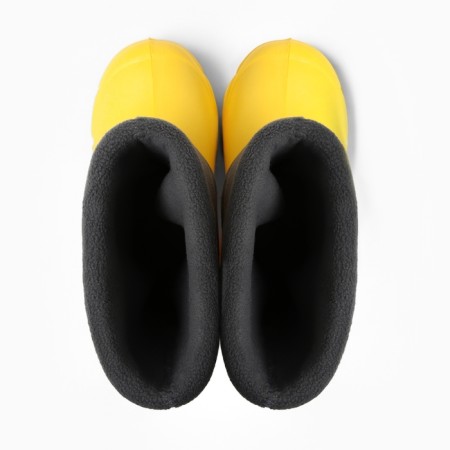 Children's boots with insulation, yellow color, size 32/33-1