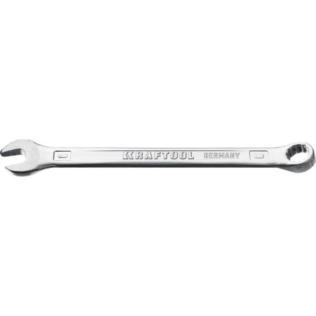 The key-combined key Kraftool 27079-08, CR-V, chrome, 8 mm