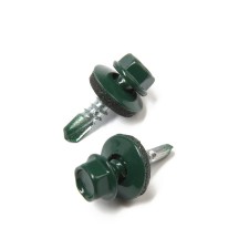 Roofing screws 5.5x19 mm, Ral6005 Color green, 250 pcs.