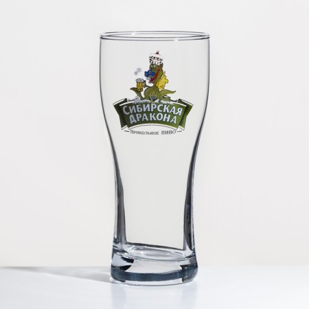 Beer glass "Cool beer", glass, 500 ml, mix-6