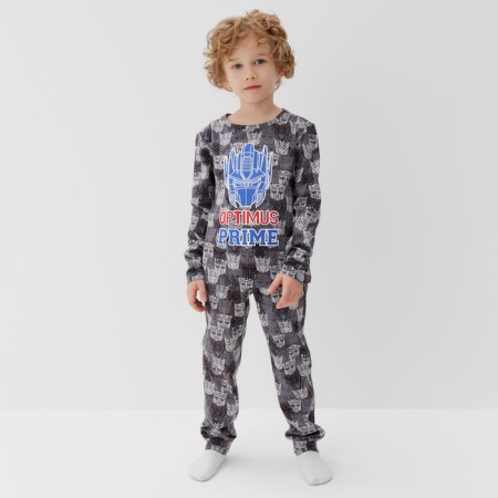 Pajama children's for a boy transformer, height 110-116