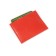 Cartholder, red color