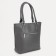 Luggage bag, external pocket, long belt, gray color
