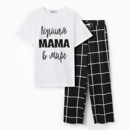 Female pajamas (T -shirt and trousers) KAFTAN "Best" p. 48-50