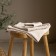 Pasionaria “Shifu”, Muslin, 250 gr, size 30x50 cm, beige color
