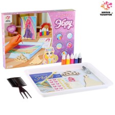Set for drawing on water using the EBRU technique 