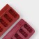 Form for candy "Bank", silicone, 19 × 11 × 2 cm, 5 cells (6 × 2.6 cm), color mix
