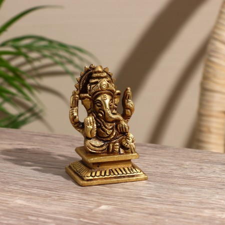 Souvenir "Ganesha" Brass 7 cm