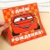 Paper napkins "Happy birthday", 33x33 cm, 20 pieces, 3 layers, cars