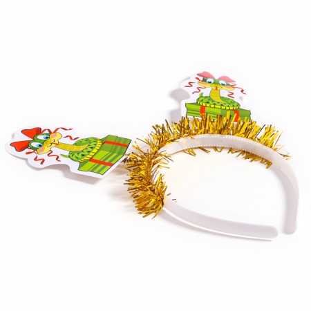 Carnival rim "Snake with a gift"-1