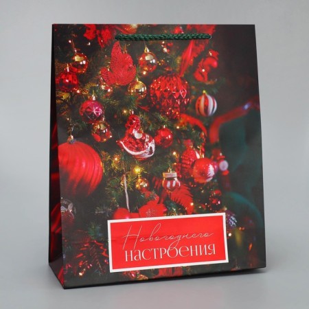Laminated vertical "New Year mood", ML 21 x 25 x 8 cm, New Year-1