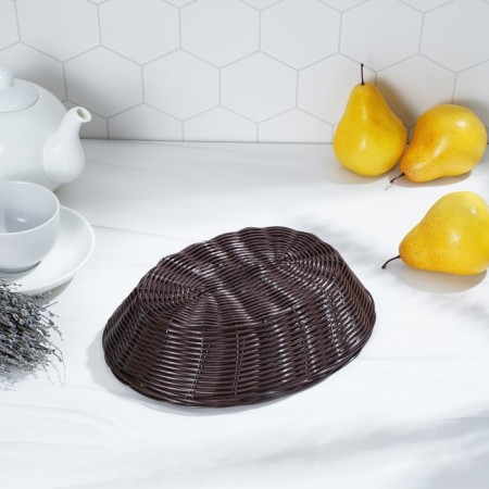Basket for fruits and bread of the share "Choco", 25 × 17 × 6 cm-6