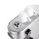 Coffee machine KitFort KT-7193, Rozhkova, 1450 W, 1 L, Kapucchucinot, Silver