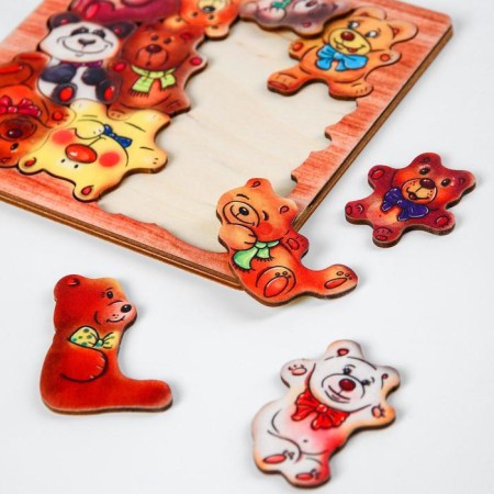 Mini-Puzzle "Bear"-3