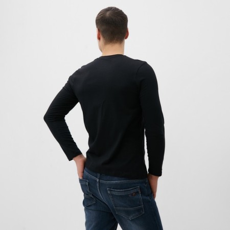 Jumper male, black color, size 48-3