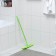 Mop for washing the floor is a flat share, a microfiber nozzle 38 × 8 cm, flexible edges, telescopic pen 80-120 cm