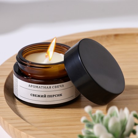Aromatic candle in the Bank "Fresh Persian", soy wax, 12 g