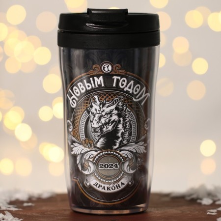 The thermostat with the insert "Happy Dragon Year!" 250 ml-1