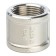 The coupling Stout SFT-0006-003434, 3/4 ", internal/internal carving, nickelled brass