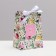 Gift package with a ribbon, packaging, "Just for You", 13 x 19 x 9 cm