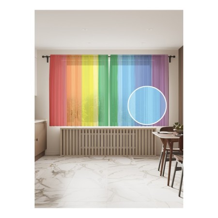 Photo "Rainbow Color", size 145x180 cm, 2 pcs
