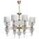 The Odelia chandelier, size 112x312x112 cm, 320W 8xe27 IP 20