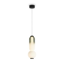 Suspended lamp Freya FR6140PL-L12B Awards, 150x150x1665 mm, LED, 12W, 1250LM, 3000K, black color black