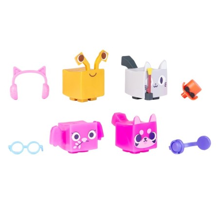 A set of figures Robloox Core S2 in an egg with accessories, 4 pcs, 6+, mix-2