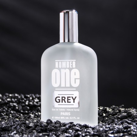 Men's toilet water Number One Grey Intense Perfume, 100 ml-3