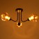 Chandelier 1089/3BK 40W E27 Black 54x54x26 cm Bayerlux