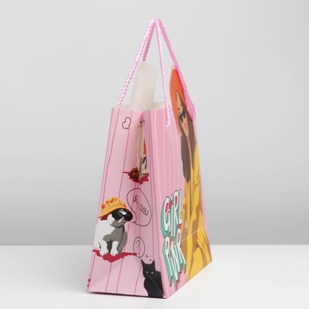 Gift package, packaging, Girl PWR, 25 x 26 x 10 cm-2