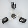 Svetogor chandelier "Game" 3x60W E27 bronze/black 58x58x24cm
