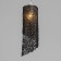Bayerlux lamp "Scandy" E27 40W black 10x10x32-150 cm