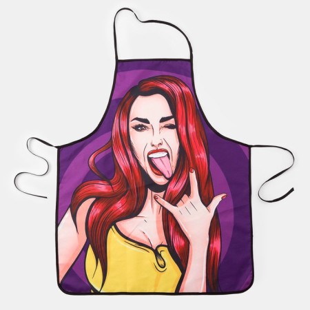 Apron Ethel Love Life "Daring" 70x80cm, 100%PE-1