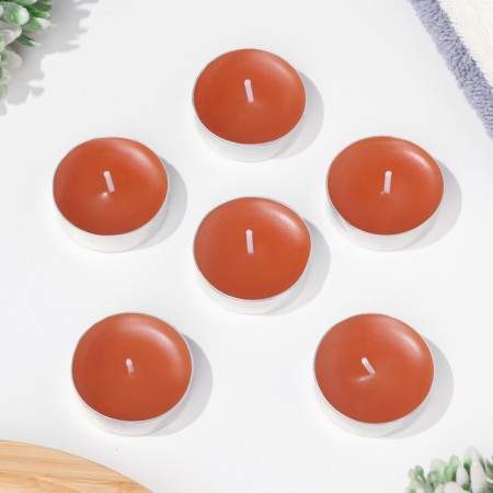 A set of tea candles 100 pcs, cappuccino-1