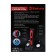 Sakura SA-5523BL hair trimmer, 10 nozzles, battery, black and blue